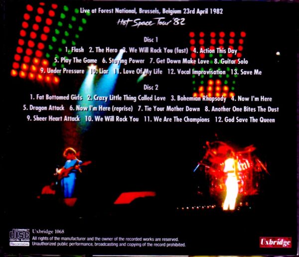 Queen/Belgium 4.23.1982 - Image 2