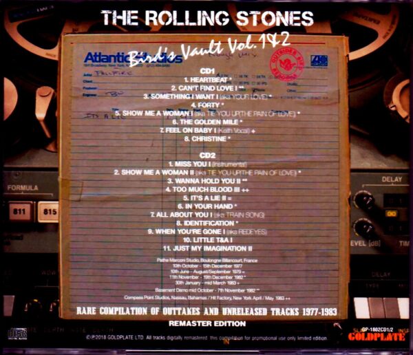 Rolling Stones/Rare Compilation of Outtakes and Unreleased Tracks 1977-1983 - Image 2