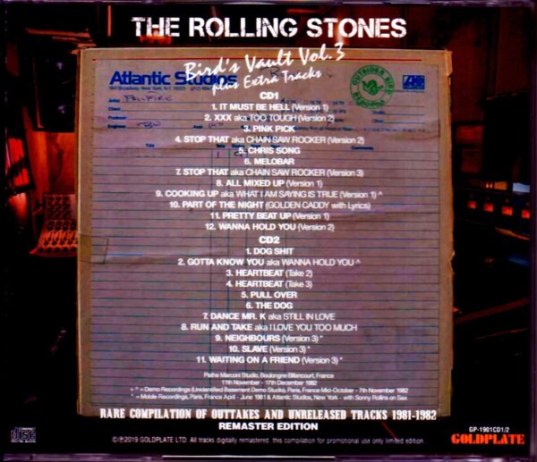 Rolling Stones/Rare Compilation of Outtakes and Unreleased Tracks 1981-1982 - Image 2