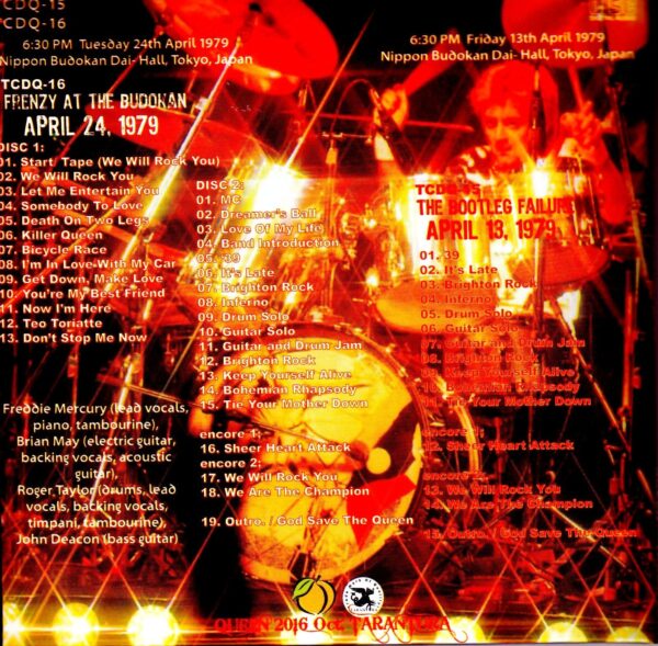 Queen/Tokyo,Japan 4.24.1979 & more - Image 2