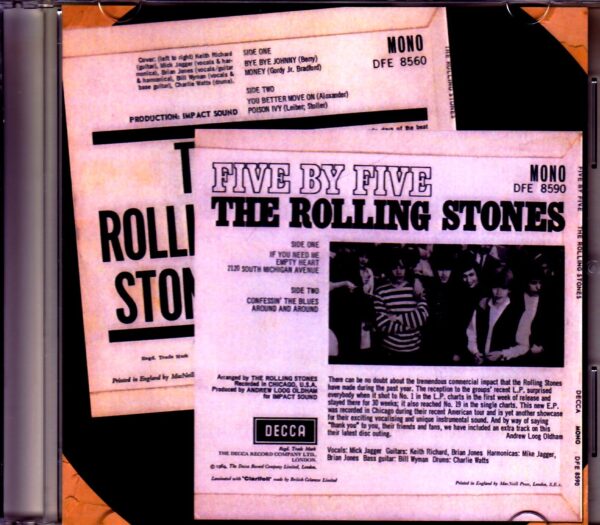 Rolling Stones/The Rolling Stones & Five by Five UK Original LP Ver. - Image 2