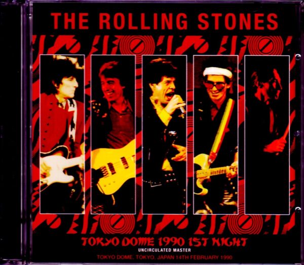 Rolling Stones/Tokyo,Japan 2.14.1990 Uncirculated Master