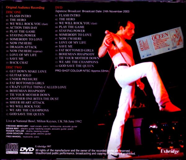 Queen/UK 1982 S&V - Image 2