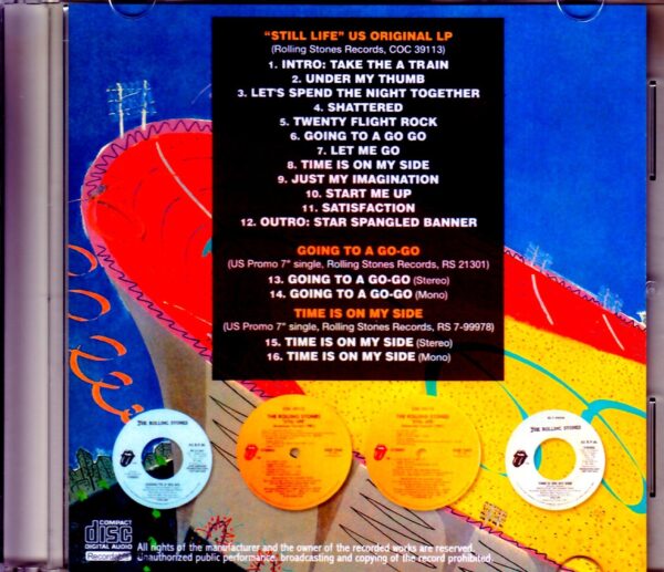 Rolling Stones/Still Life US Original LP Ver. - Image 2