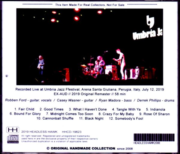 Robben Ford/Italy 2019 - Image 2