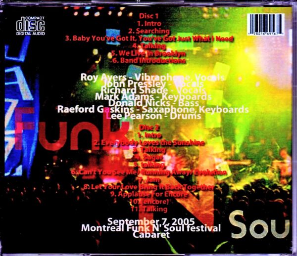 Roy Ayers/Canada 2005 - Image 2