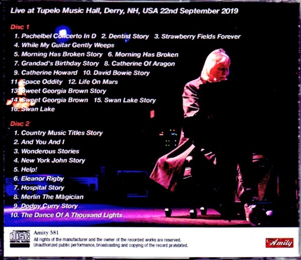 Rick Wakeman/NH,USA 2019 - Image 2