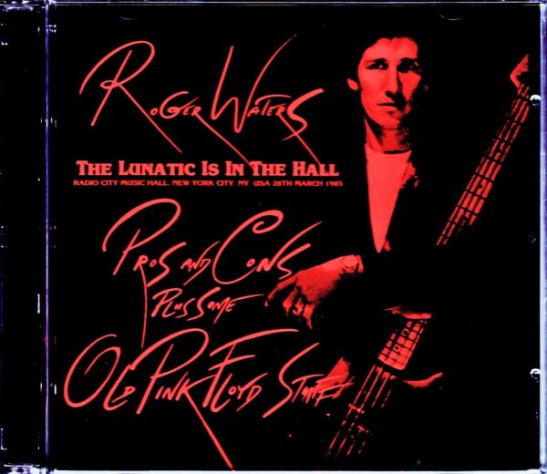 Roger Waters/NY,USA 3.28.1985