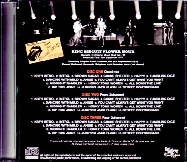 Rolling Stones/KBFH Quad Reel - Image 2