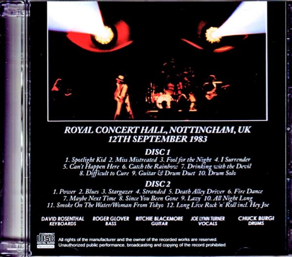 Rainbow/Nottingham,UK 1983 - Image 2