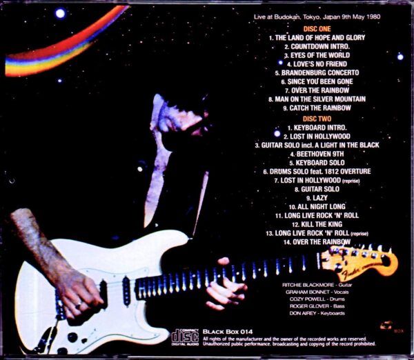 Rainbow/Tokyo,Japan 5.9.1980 - Image 2