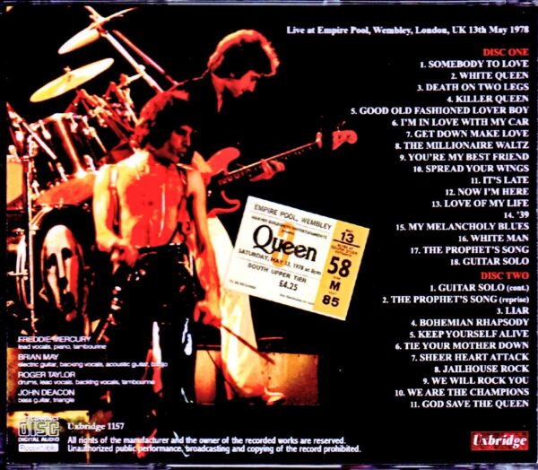 Queen/London,UK 5.13.1978 - Image 2
