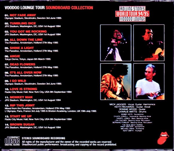 Rolling Stones/Soundboard Collection 1994-1995 - Image 2