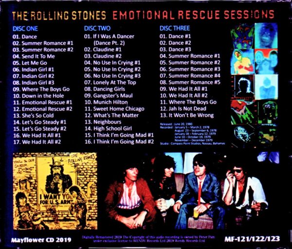 Rolling Stones/Emotional Rescue Sessions - Image 2