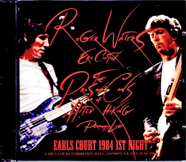 Roger Waters,Eric Clapton/London,UK 6.21.1984