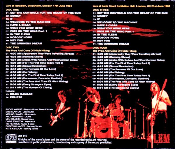 Roger Waters/Sweden 1984 Upgrade & more - Image 2