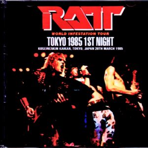 Ratt/Tokyo,Japan 3.20.1985
