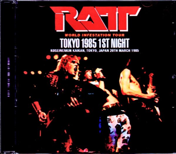 Ratt/Tokyo,Japan 3.20.1985