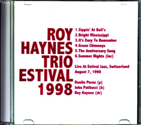 Roy Haynes Trio/Switzerland 1998 - Image 2