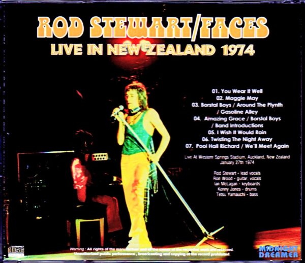 Rod Stewart, Faces/New Zealand 1974 - Image 2
