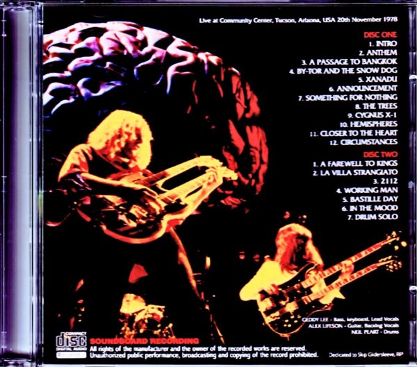 Rush/AZ, USA 1978 Remastered - Image 2