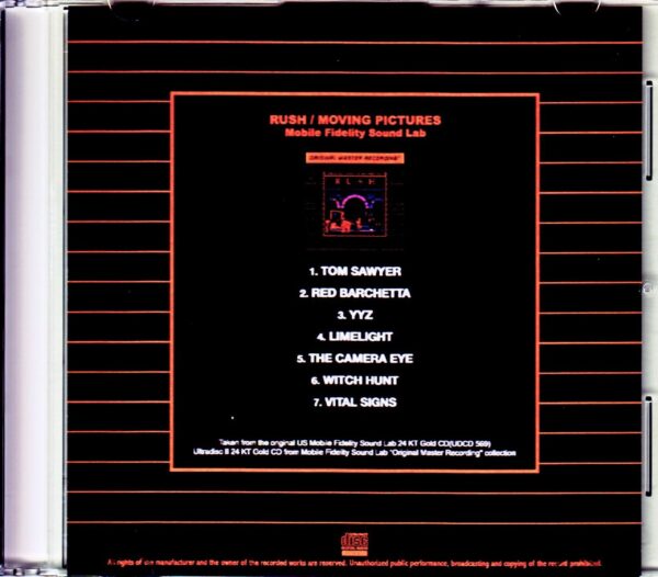 Rush/Moving Picture Original US Mobile Sound Lab - Image 2