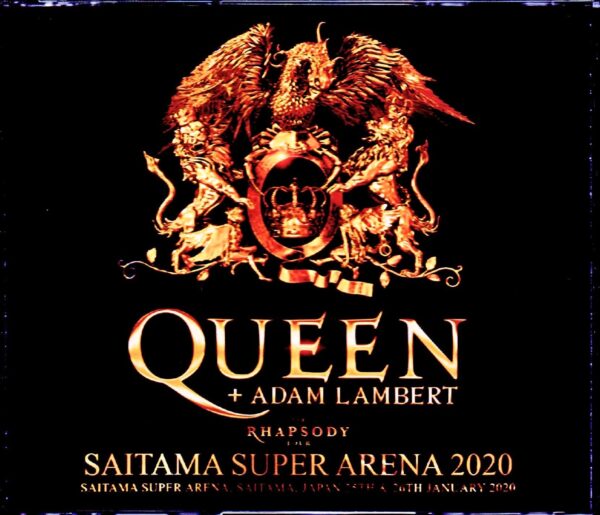 Queen,Adam Lambert/Saitama,Japan 2020 2Days Complete