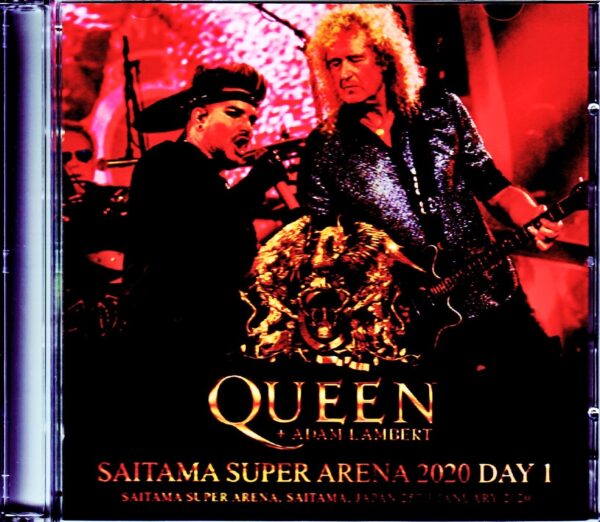 Queen,Adam Lambert/Saitama,Japan 1.25.2020