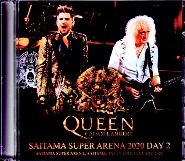 Queen,Adam Lambert/Saitama,Japan 1.26.2020