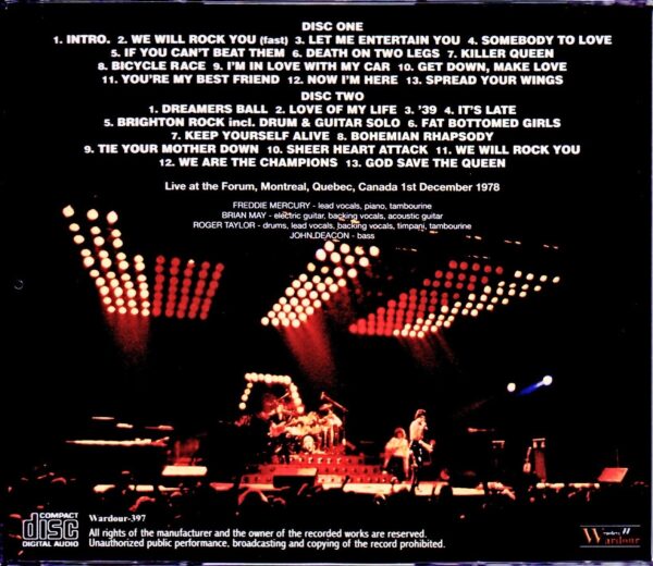 Queen/Canada 1978 Upgrade - Image 2