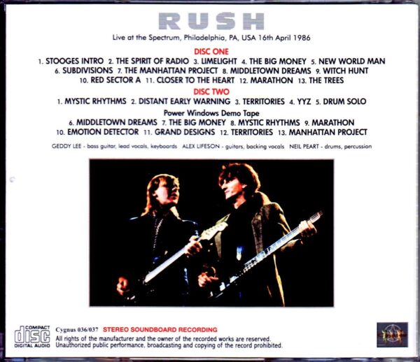 Rush/PA, USA 1986 Upgrade - Image 2