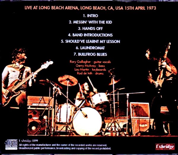 Rory Gallagher/CA, USA 1973 - Image 2