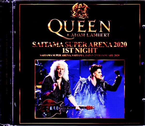Queen,Adam Lambert/Saitama,Japan 1.25.2020 Upgrade