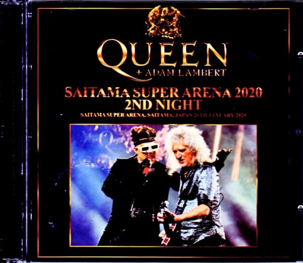 Queen,Adam Lambert/Saitama,Japan 1.26.2020 Upgrade