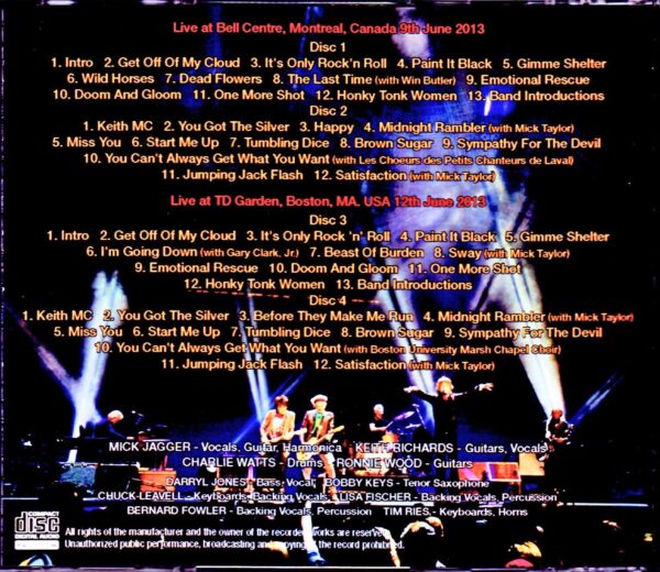 Rolling Stones/Canada 2013 & more Complete - Image 2