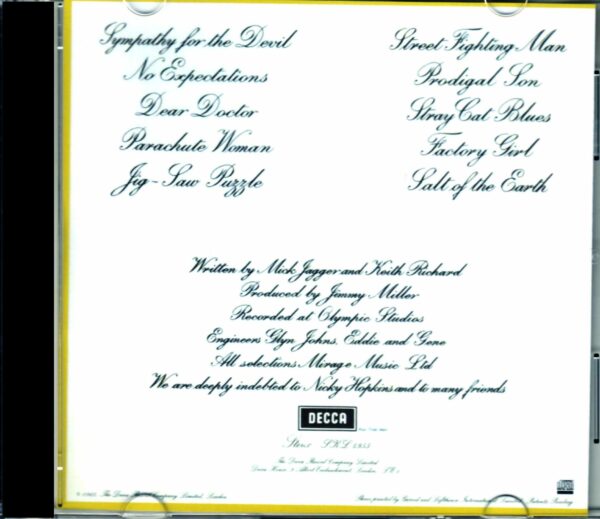 Rolling Stones/Beggars Banquet Original UK 1st Pressing,Decca - Image 2