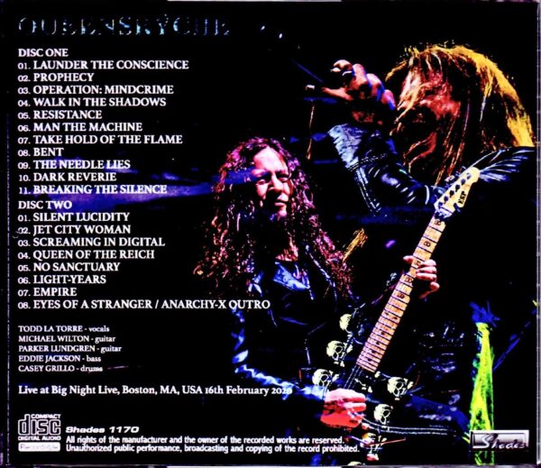 Queensryche/MA, USA 2020 - Image 2