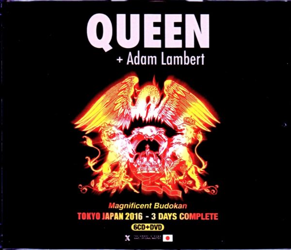 Queen,Adam Lambert/Tokyo,Japan 2016 & SC IEM Matrix 3Days Complete