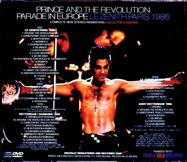 Prince and the Revolution/France 1986 S & V & more - Image 2