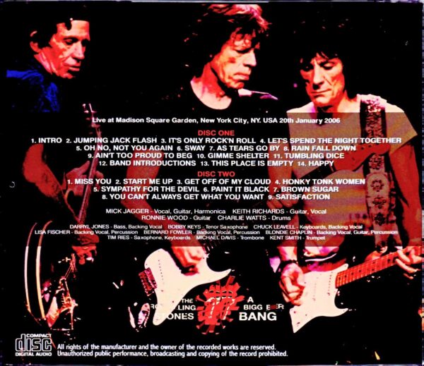 Rolling Stones/NY,USA 1.20.2006 - Image 2