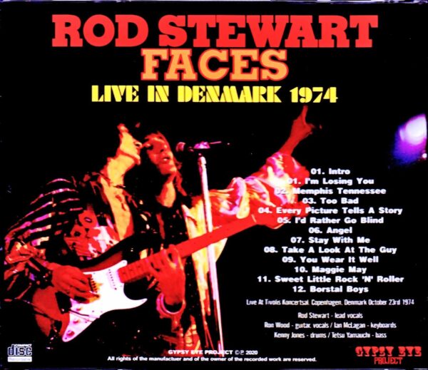 Rod Stewart,Faces/Denmark 1974 - Image 2