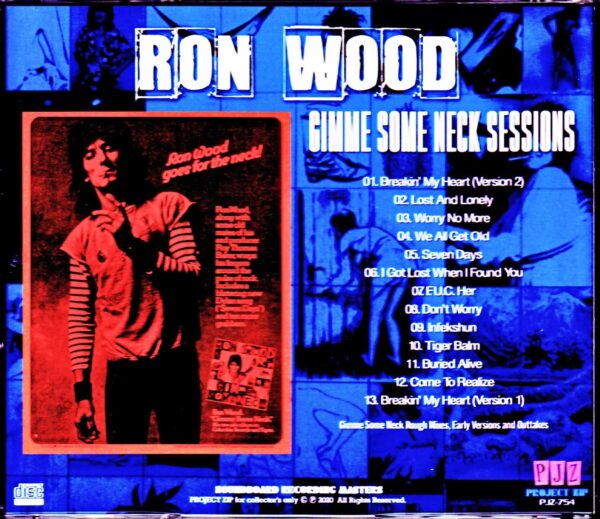 Ron Wood/Gimme Some Neck Rough Mixes, Early Versions and Outtakes - Image 2