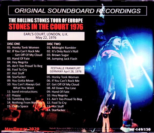 Rolling Stones/London,UK 5.22.1976 & more - Image 2