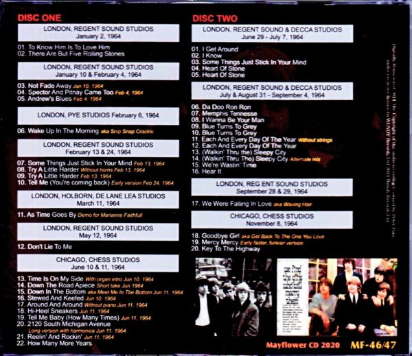 Rolling Stones/Complete Studio Sessions 1964 - Image 2