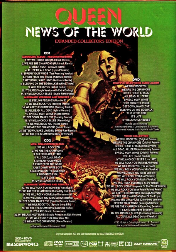 Queen/Dedicated to the World News of the World Expanded Collector's Edition - Image 2