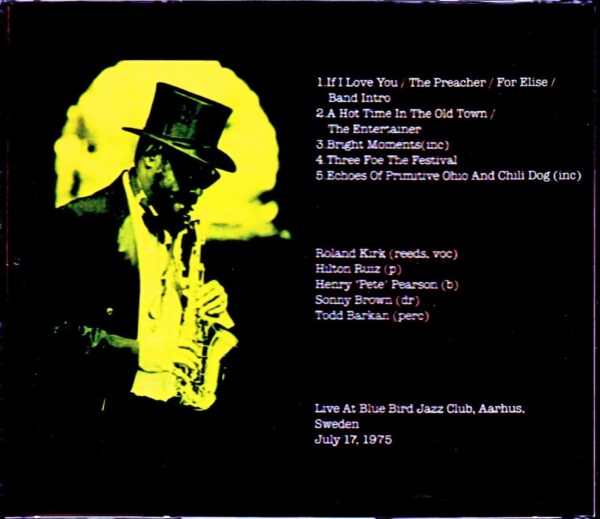 Roland Kirk/Sweden 1975 - Image 2