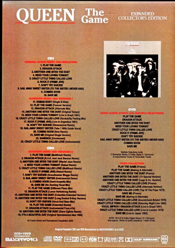 Queen/The Game Expanded Collector's Edition - Image 2