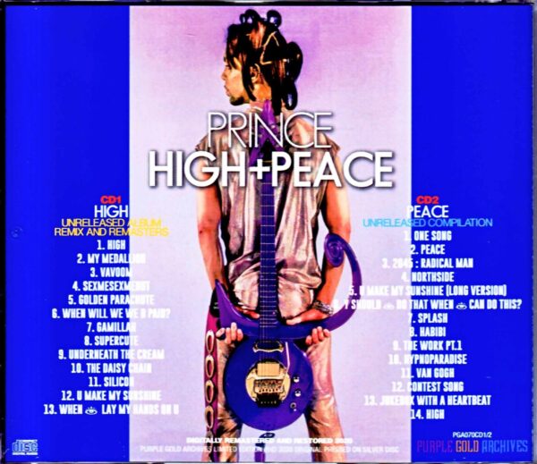 Prince/High & Peace Unreleased Album Remix & Remaster Compilation - Image 2