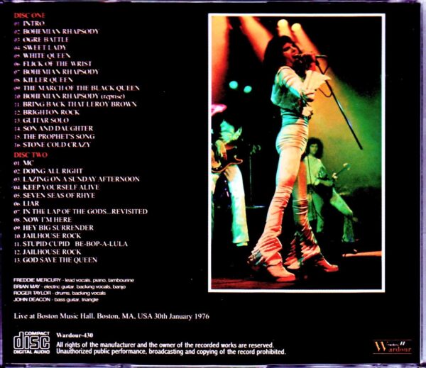 Queen/MA,USA 1976 Upgrade - Image 2
