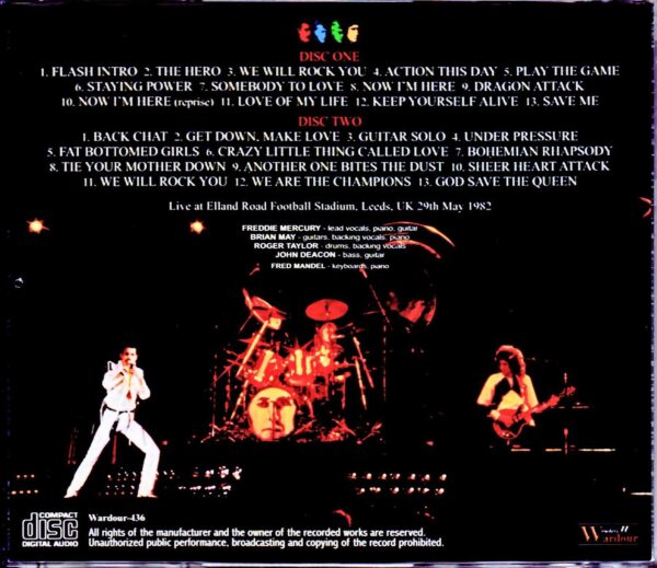 Queen/UK 1982 Upgrade - Image 2